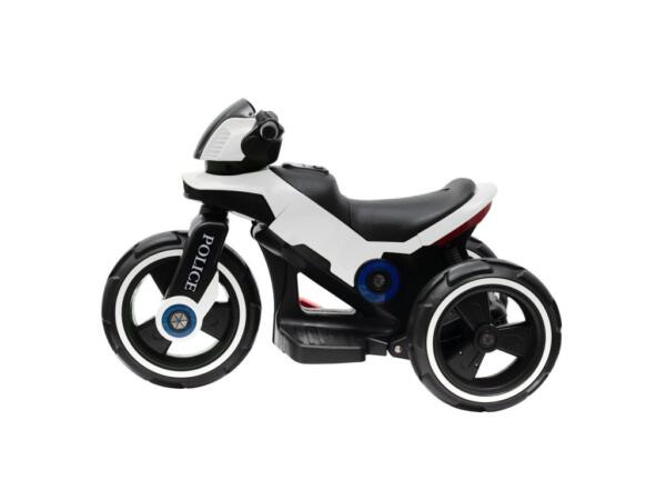 Gyermek elektromos motor Baby Mix POLICE fehér - Image 2