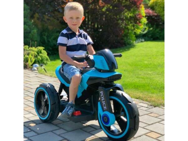 Gyermek elektromos motor Baby Mix POLICE fehér - Image 10