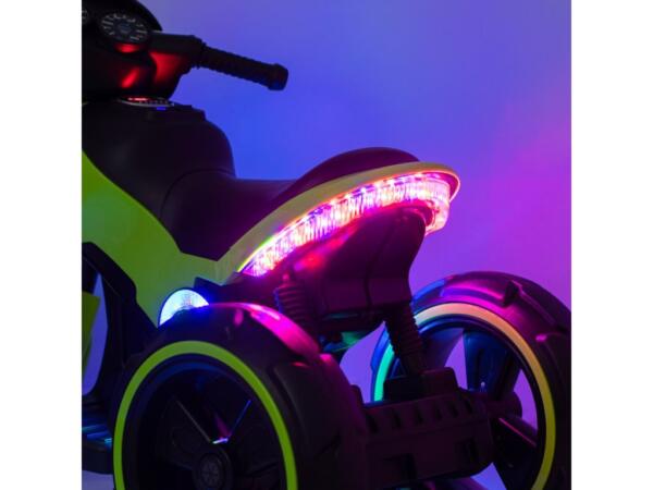 Gyermek elektromos motor Baby Mix POLICE zöld - Image 8